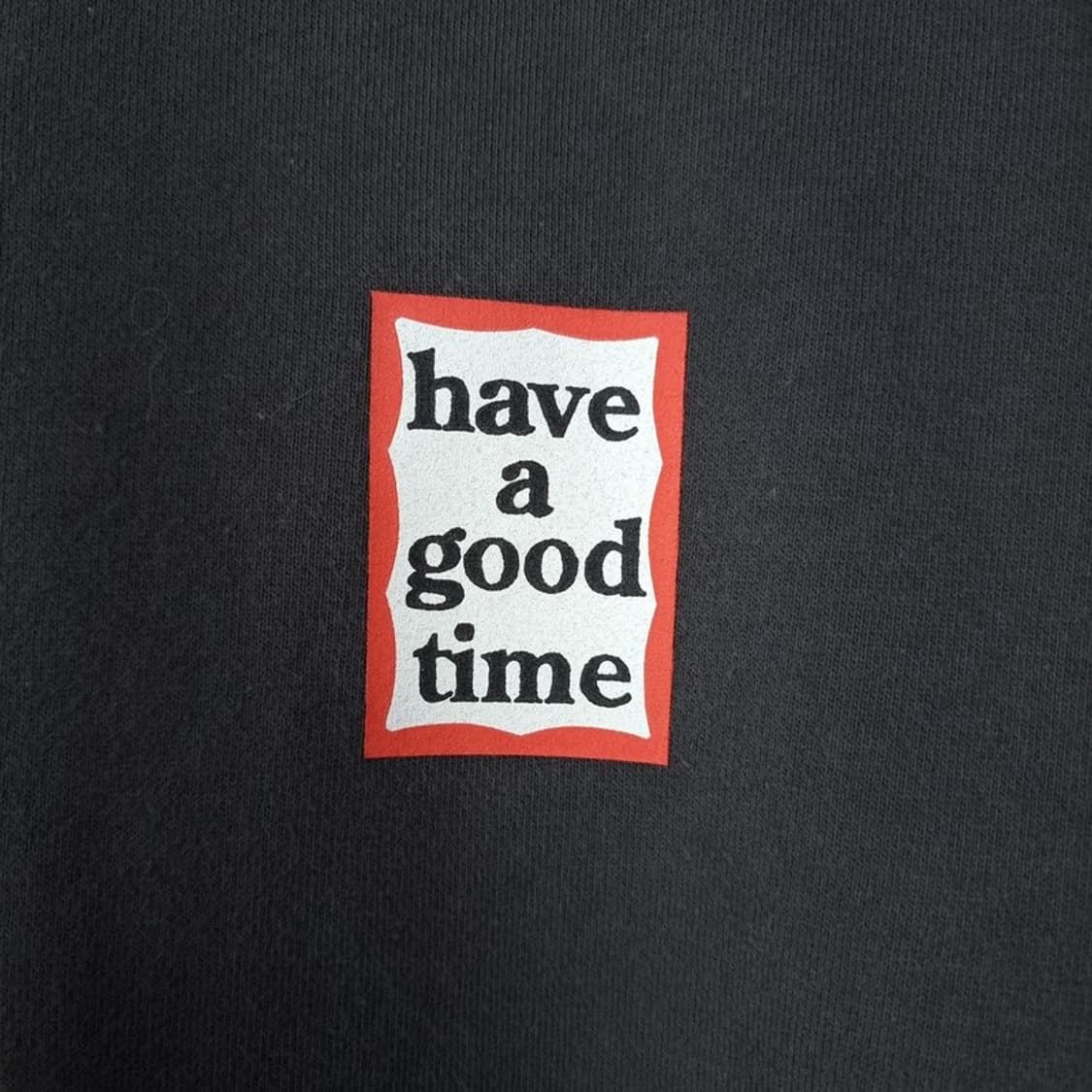 [해브어굿타임] 로고 프린팅 오버핏 후드티 M20157 상품이미지7