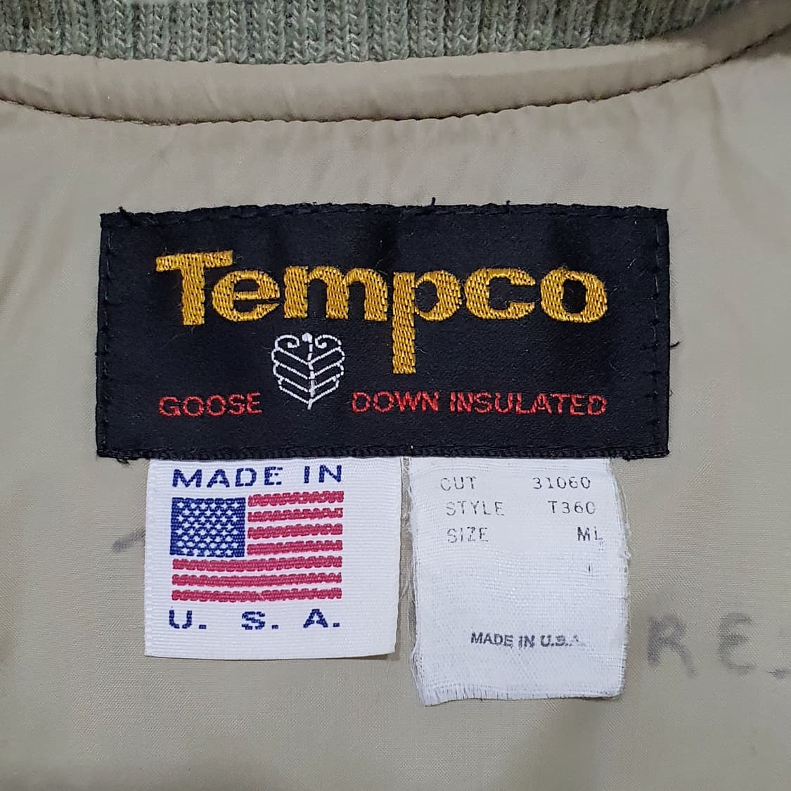 tempco 빈티지 웨스턴 구스다운 숏패딩 L (105-110) 상품이미지8