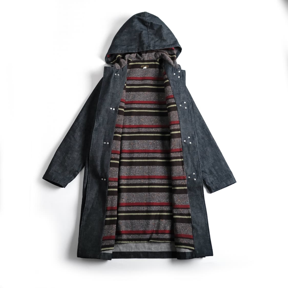 제라도 데님 후크 후디드 파카 코트 L(100-103)사이즈 상품이미지7