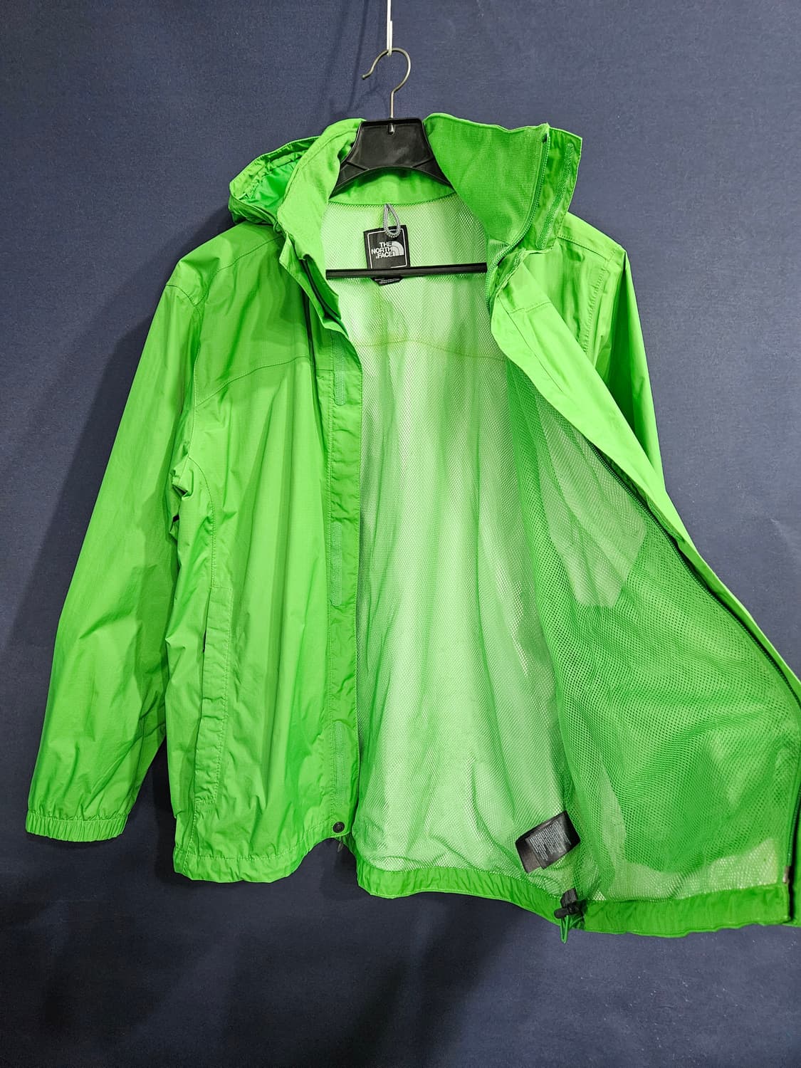 노스페이스 하이벤트 그린 남성 100 등산복 바람막이 자켓  상품이미지8