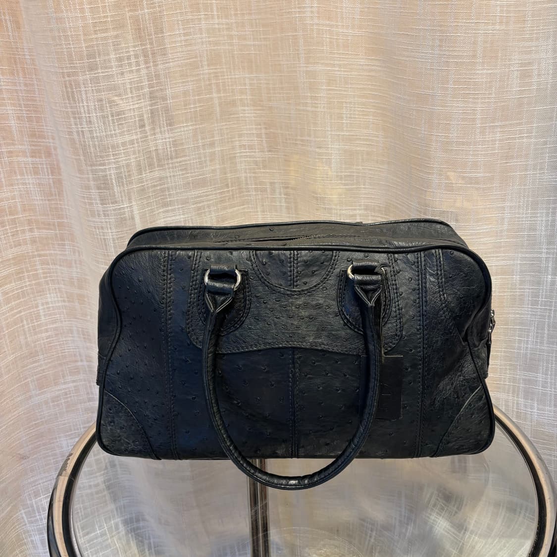 리얼 타조가죽 토트백     상품이미지1