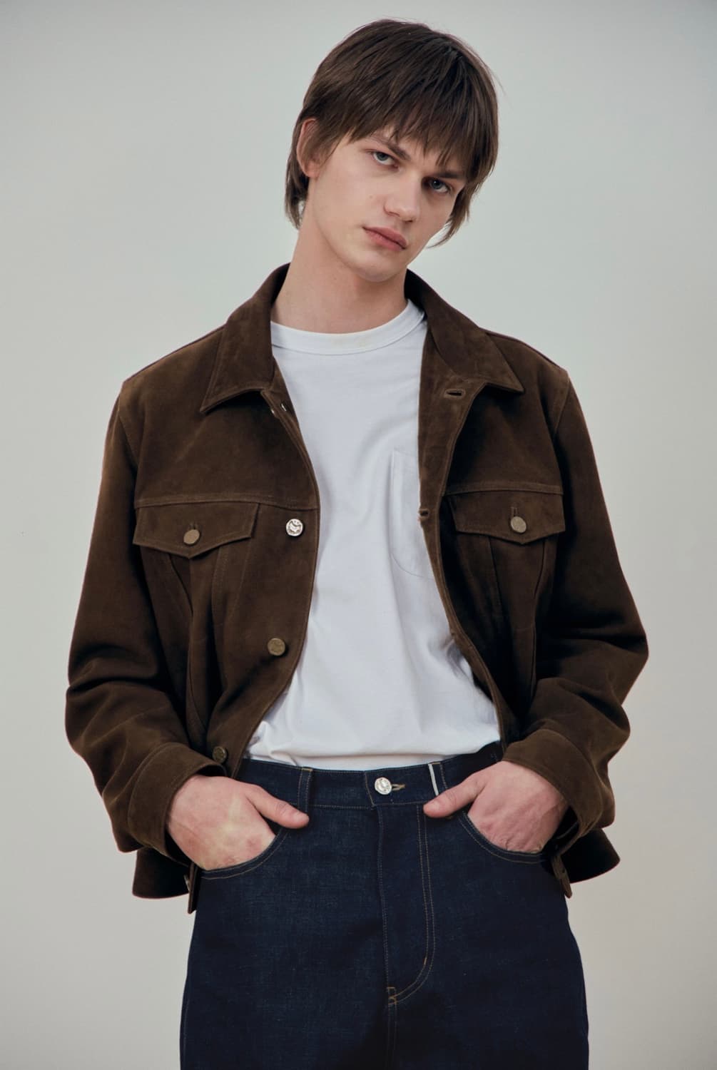 (M)stu 스웨이드 트러커 자켓 상품이미지3