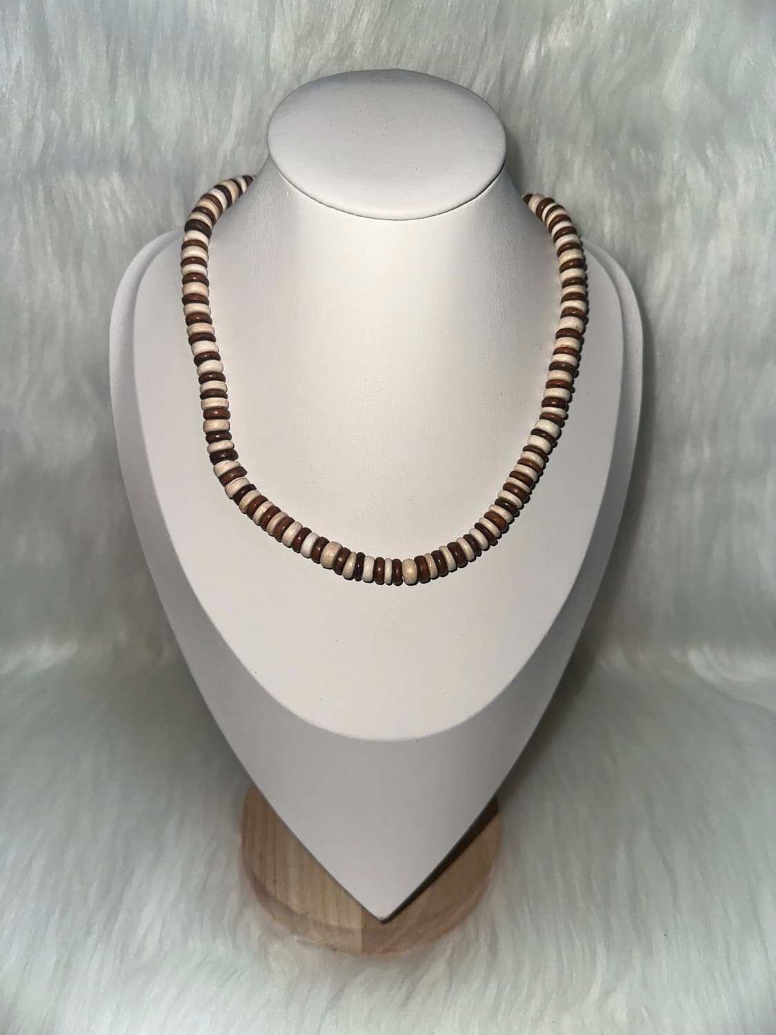 오리엔탈 히피 나무 목걸이 상품이미지1