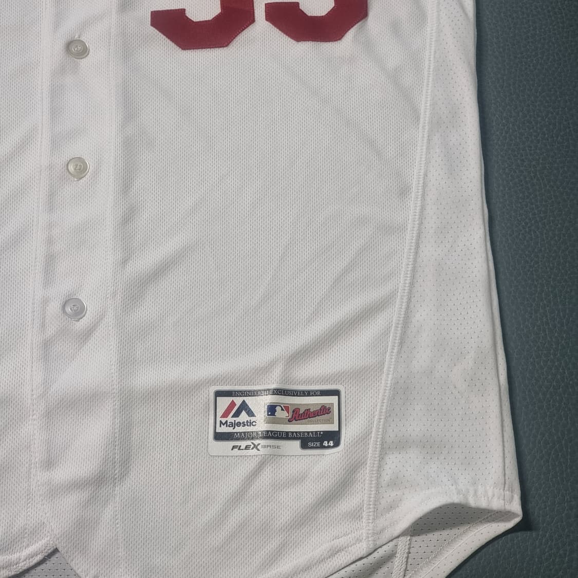 LA 다저스 마제스틱 어센틱 류현진 유니폼 44 (XL-2XL) 상품이미지5