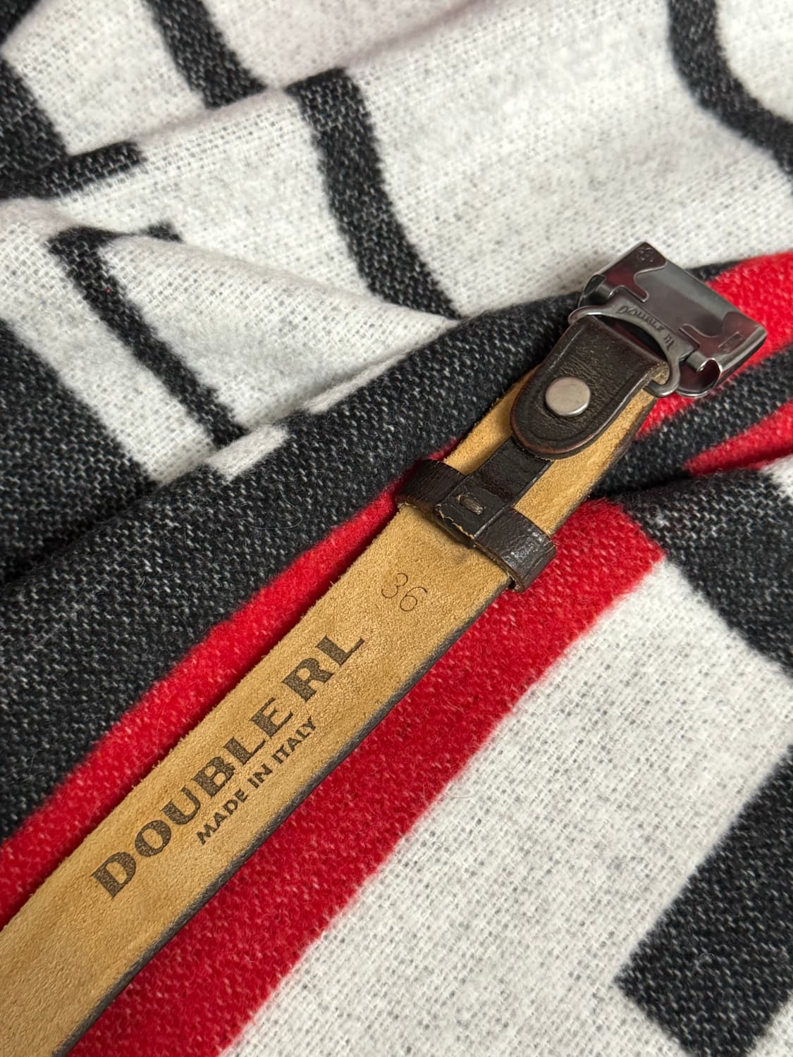 RRL 빈센스 벨트 블랙 36 사이즈 판매합니다.  상품이미지2