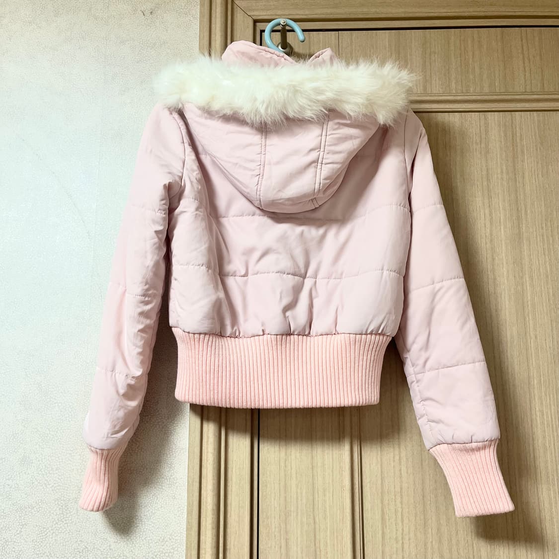 리즈리사 베이비핑크 퍼 숏패딩 히메가루 패딩 달천깔 푸퍼짜잔씨빈티지핀터 상품이미지2