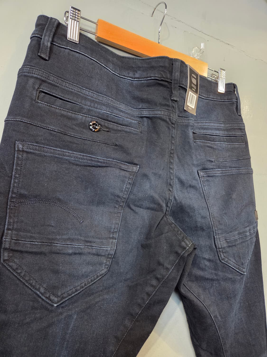 G-Star RAW 블랙 데님 팬츠(W30/L32)남여공용스판 상품이미지8