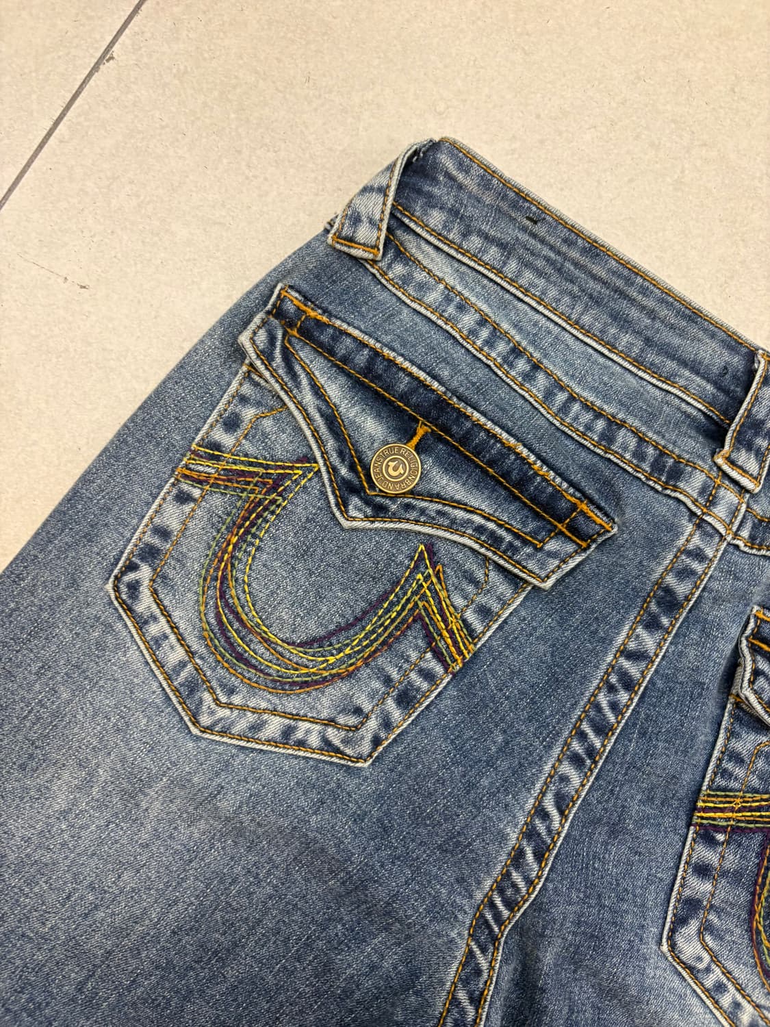 트루릴리전 월드투어 부츠컷 데님 상품이미지6