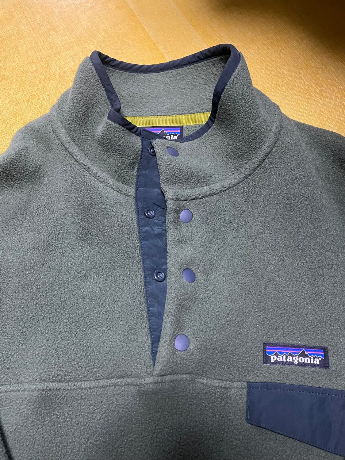 파타고니아 신칠라 풀오버 S사이즈 카키 상품이미지2