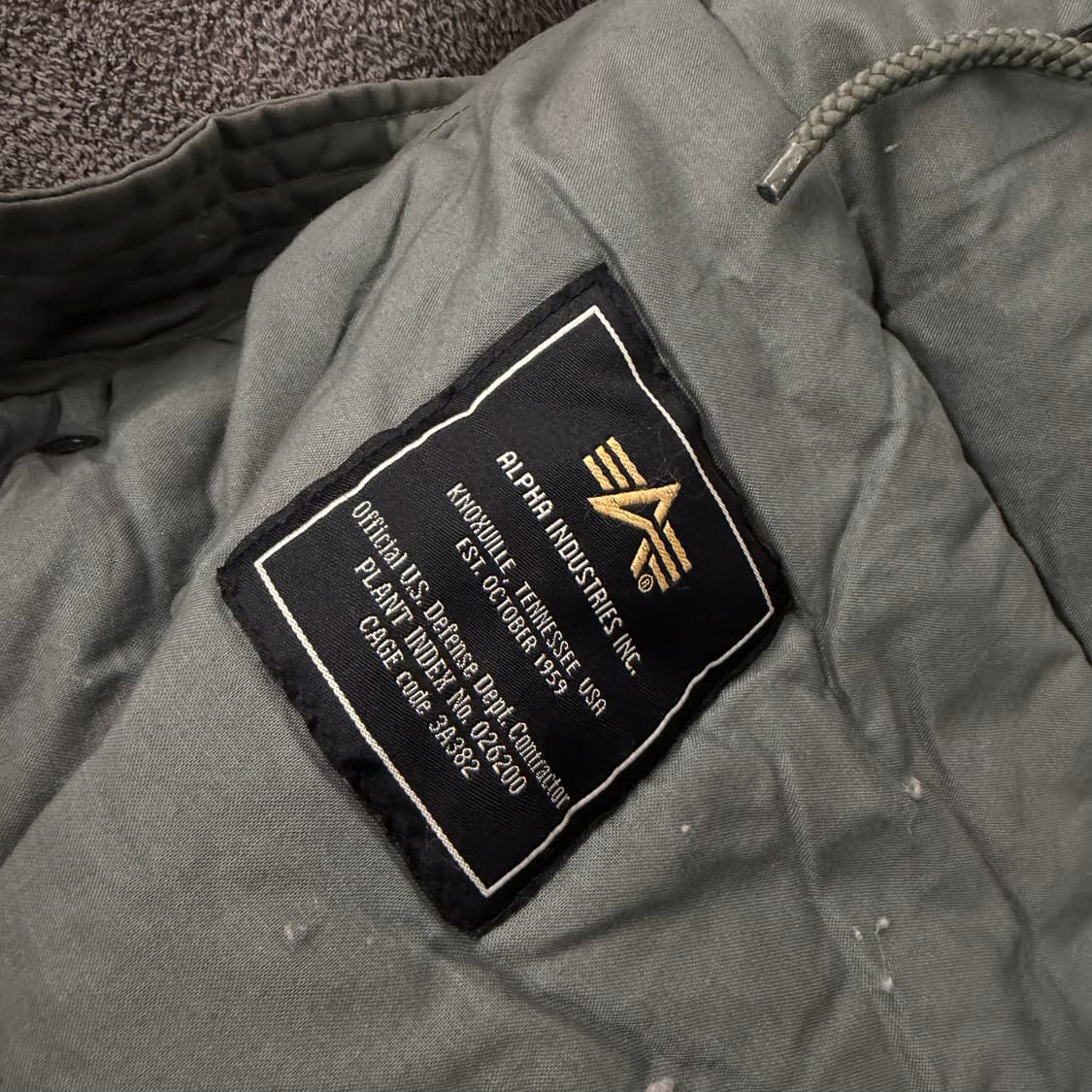 [ 정품/XL ] 알파인더스트리 n3B 야상 파카 상품이미지6