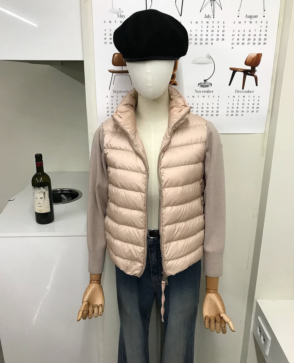 몽클레어 구스다운 하이넥 패딩 상품이미지6