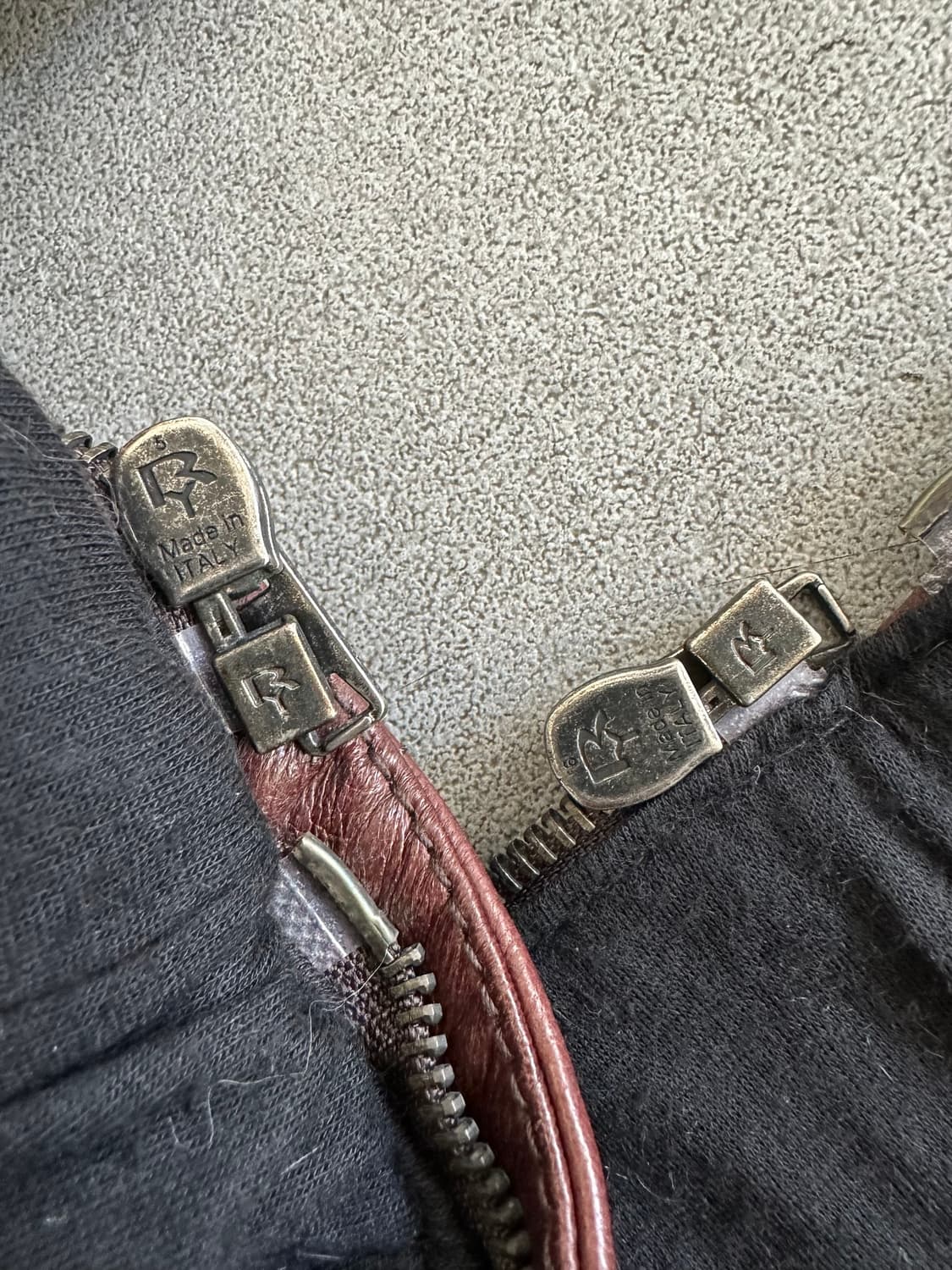 조르지오 브라토 아카이브 해체 레더 코트 상품이미지10