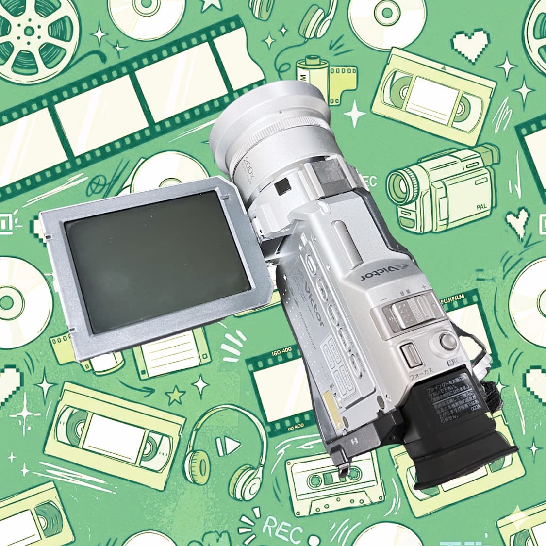 JVC(Victor) GR-DV2000 6mm 캠코더 (테이프리스 가능) 상품이미지2