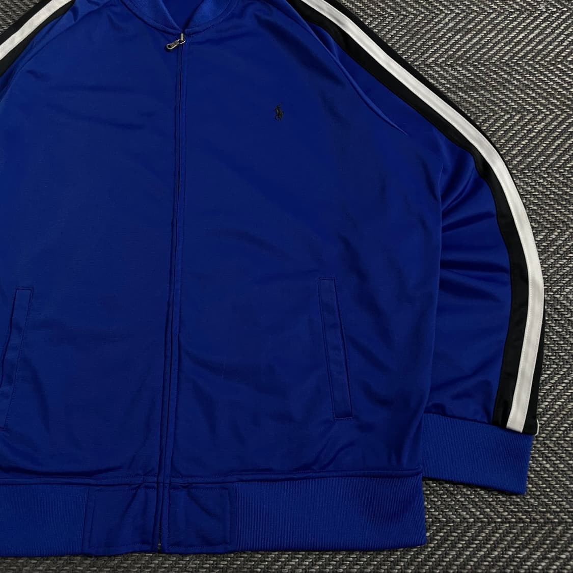 폴로 랄프로렌 포니 로고 박시핏 사이드라인 트랙탑 자켓y 3755 상품이미지3