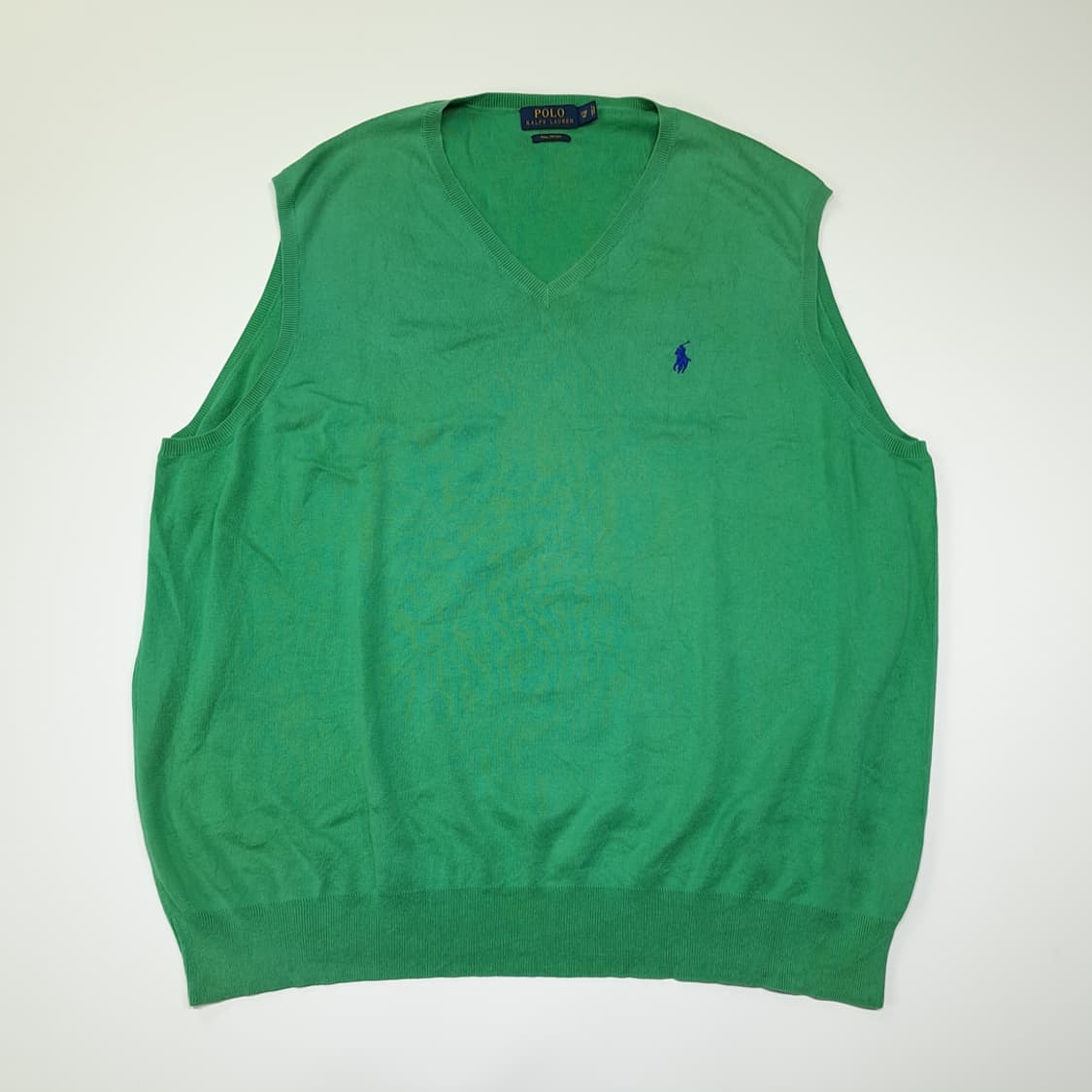 CL162 2XL 폴로랄프로렌 피마코튼 니트 베스트 상품이미지1