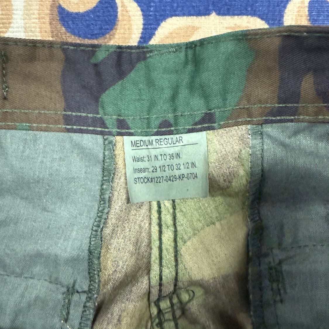 (30)로스코 ROTHCO 우드랜드 카모 BDU 카고팬츠 상품이미지3