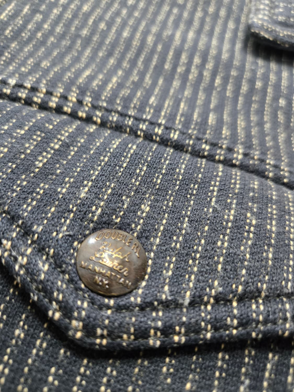 RRL 더블알엘 INDOGO 스트라이프 집업자켓 상품이미지8