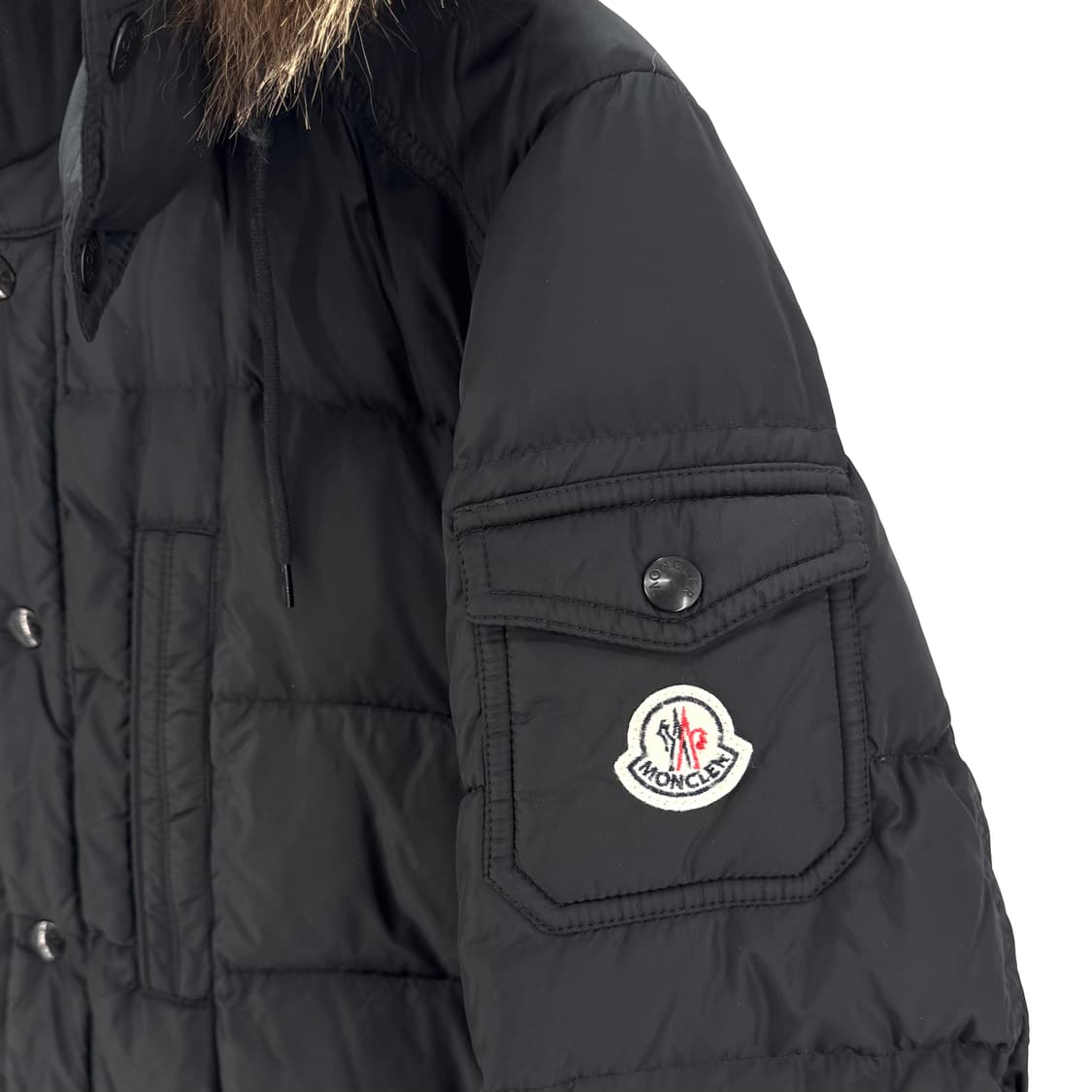 [1사이즈] 몽클레어 리비에르 패딩 후드 점퍼 블랙 상품이미지6
