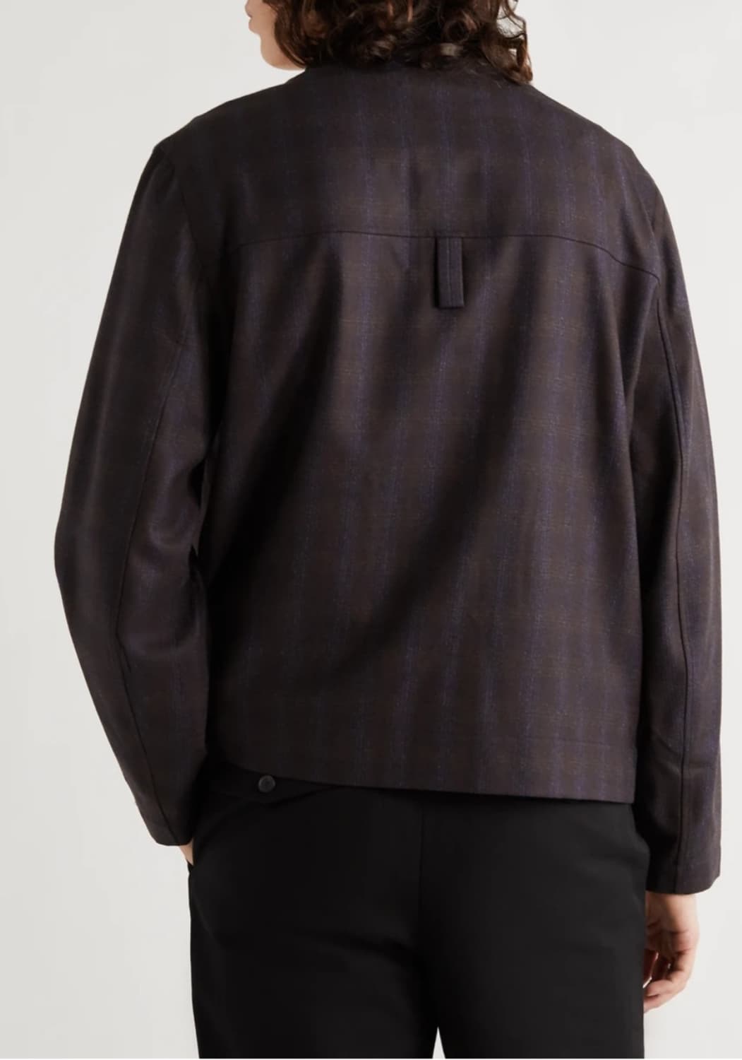 스튜디오니콜슨 미코 체크 오버셔츠 자켓 M 상품이미지3