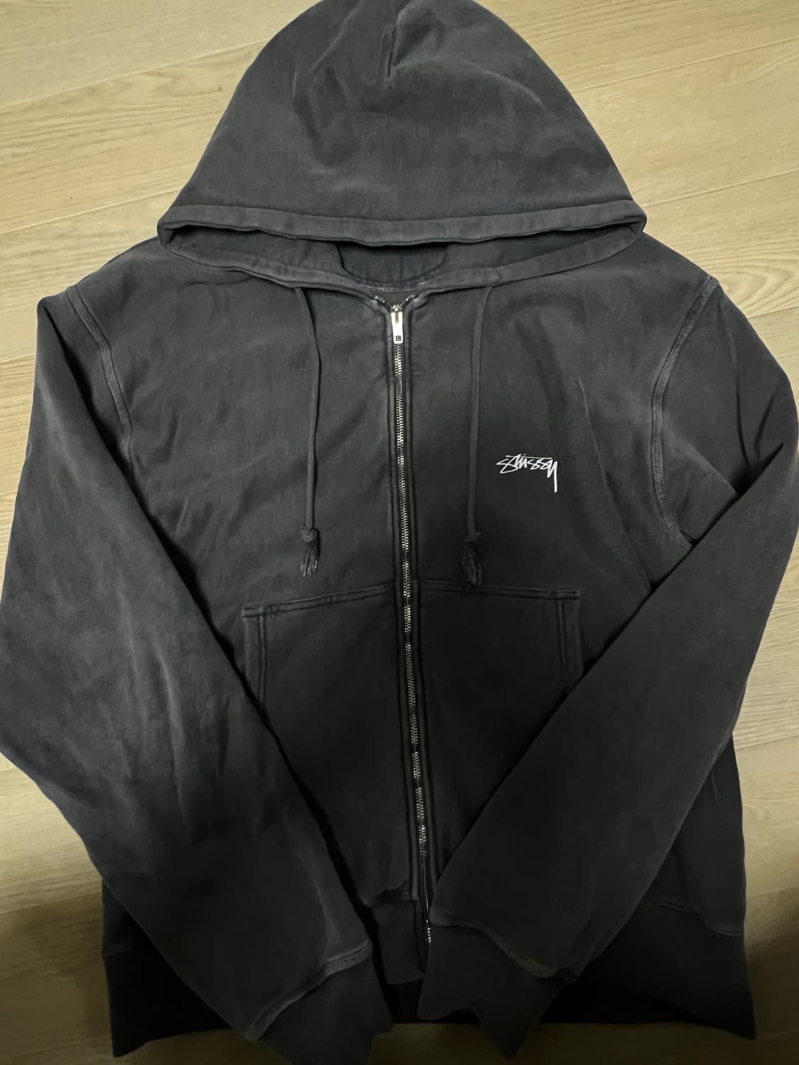 스투시 피그먼트 후드집업 L 상품이미지1