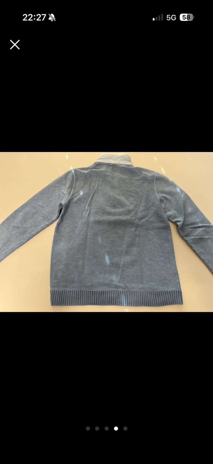 100) C.P. Company 하프 집업 남성 니트 상품이미지4