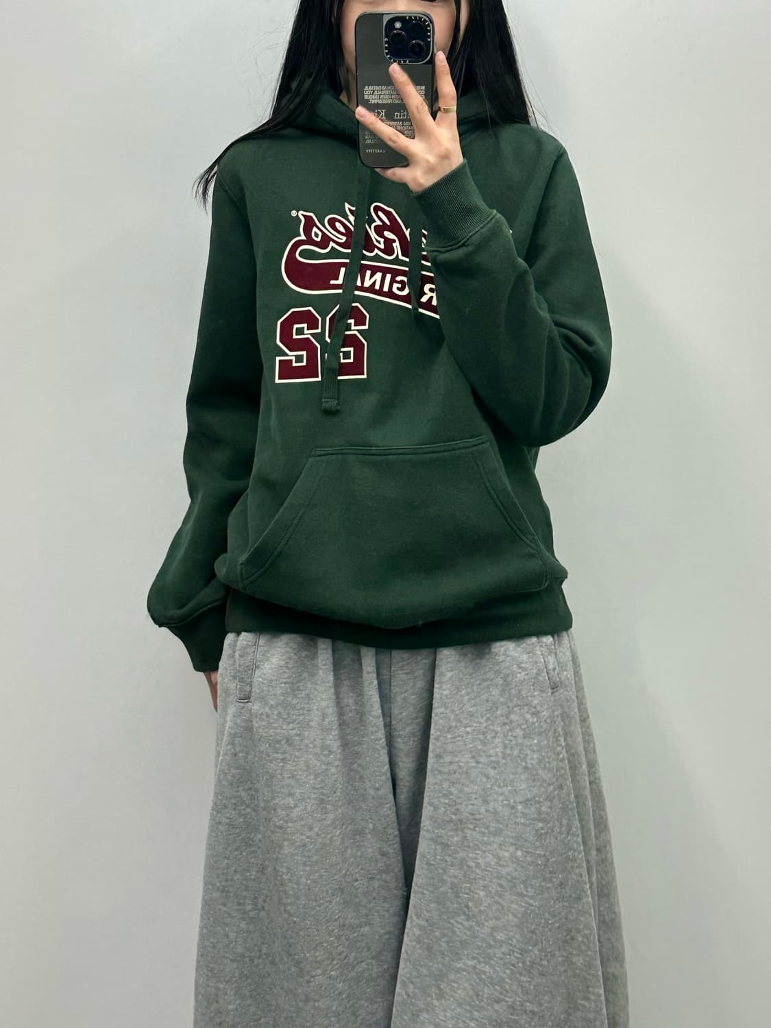 디키즈 y2k 와투케 그린 후드티 상품이미지1