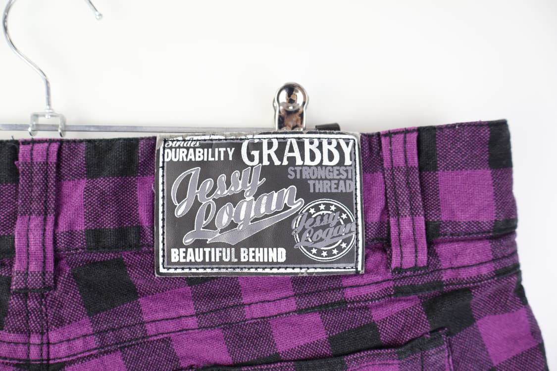 Jessy Logan Y2k Checked Shorts 상품이미지7