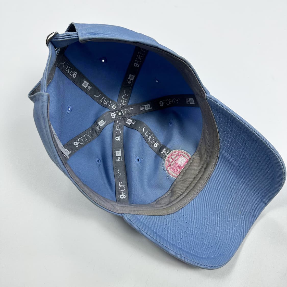 뉴에라 스카이 블루 패치 볼캡 모자 상품이미지4