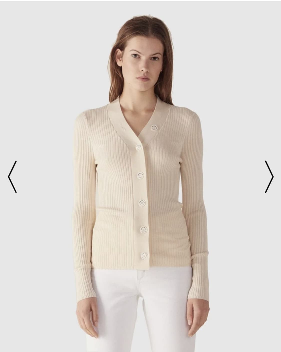 산드로 가브리엘 에크루 1 사이즈 제니가디건 상품이미지1