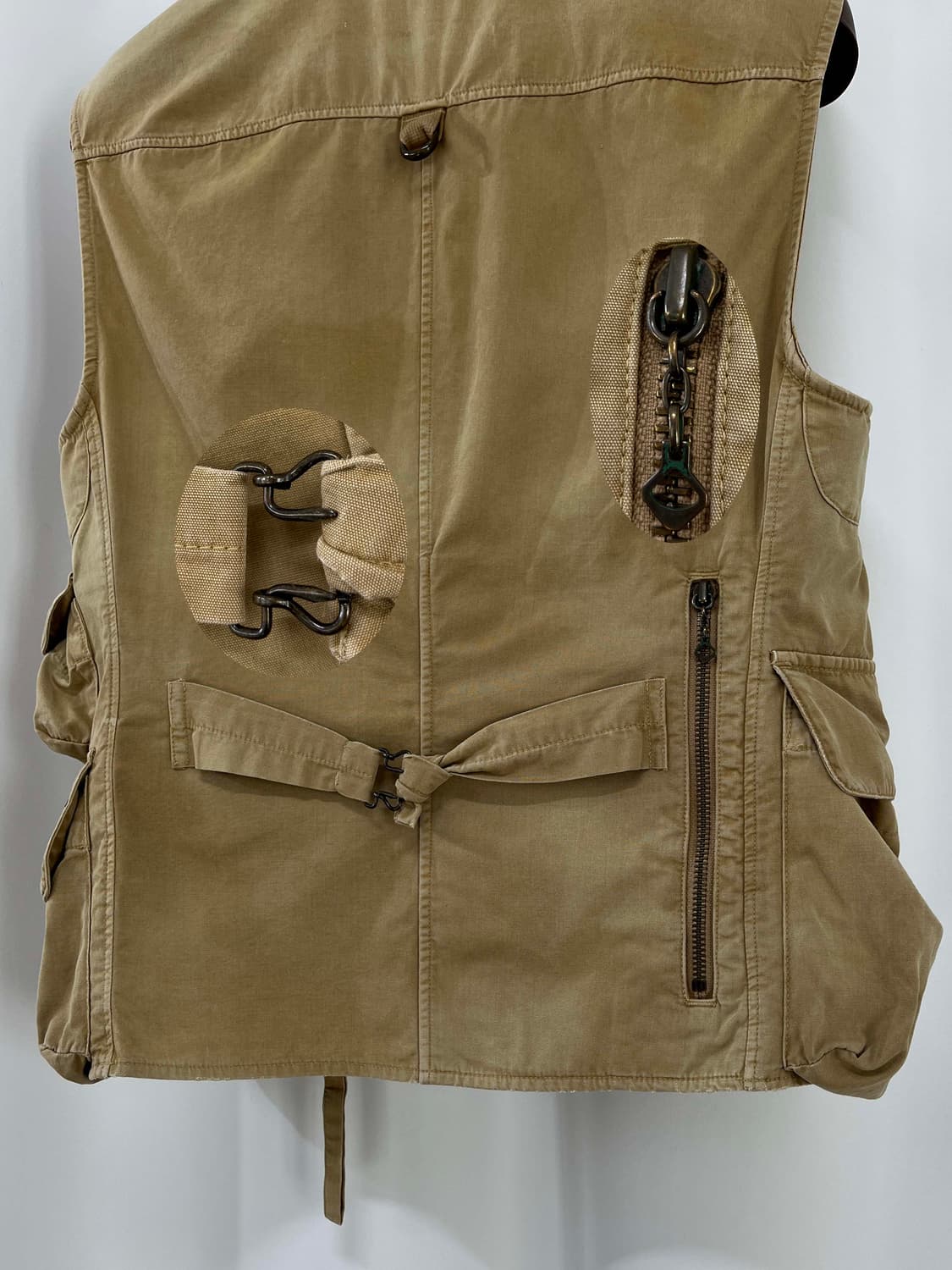 폴로 랄프로렌 버팔로 탄베이지 유틸리티 헌팅 베스트 자켓 상품이미지9