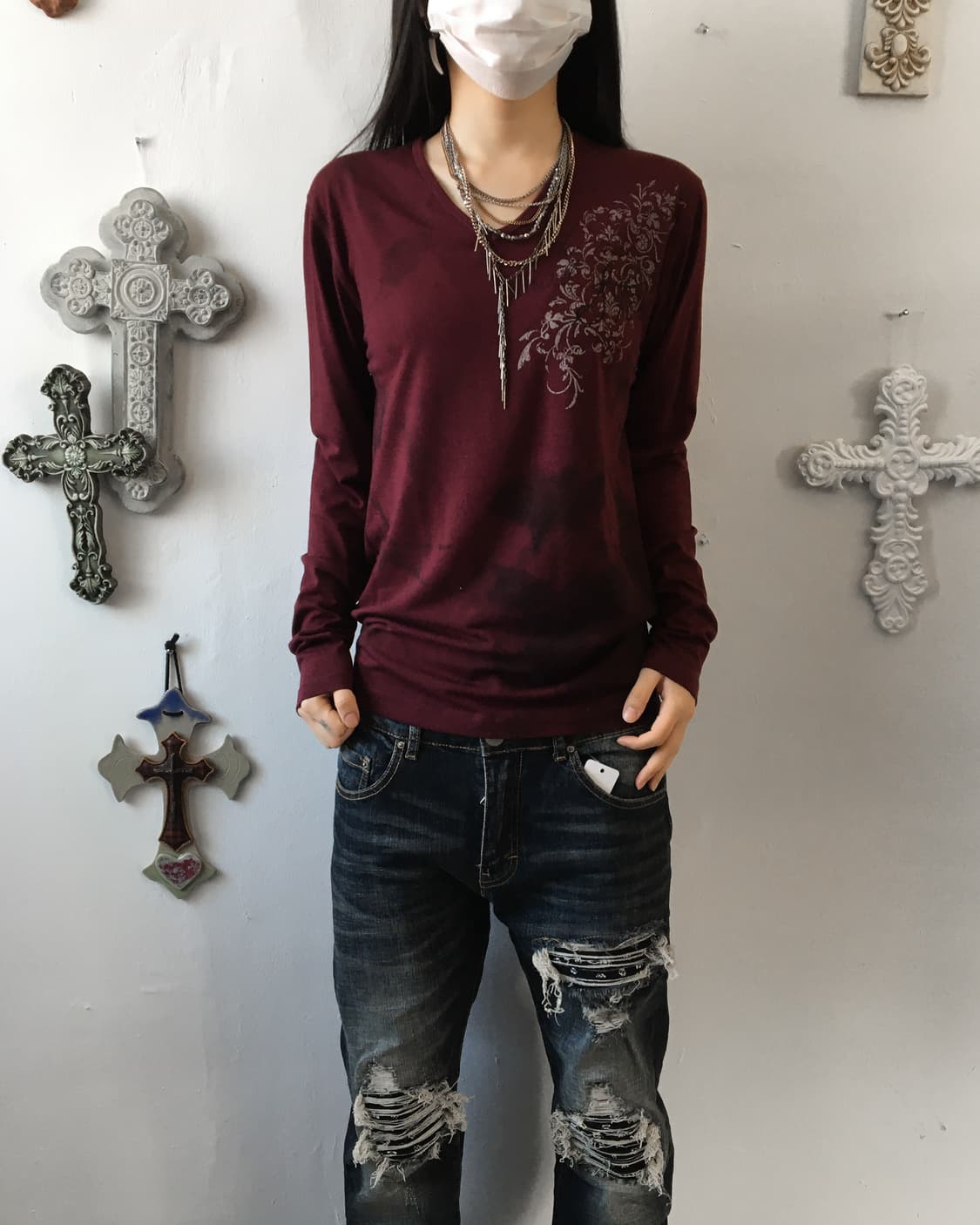 Nicole club for men printing sleeve 상품이미지1