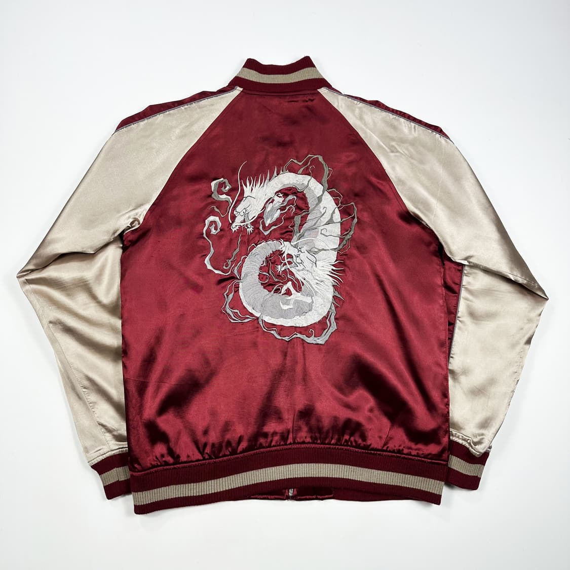 VTG 빈티지 드래곤 자수 스카쟌 자켓 (L) 상품이미지3