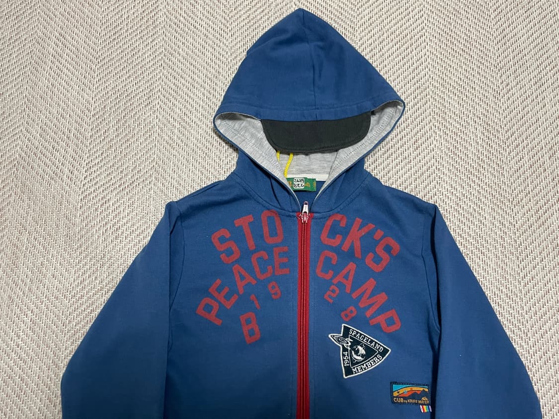 빈티지 키즈 노르딕 그래픽 후드집업 J03277 상품이미지3