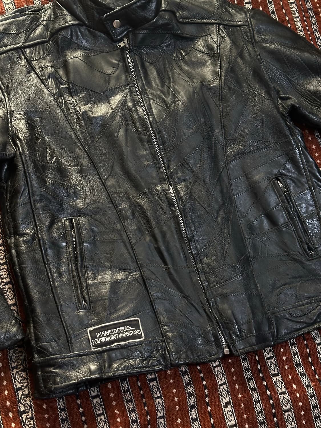 Diamond Plate 가죽 자켓 L 110 상품이미지2