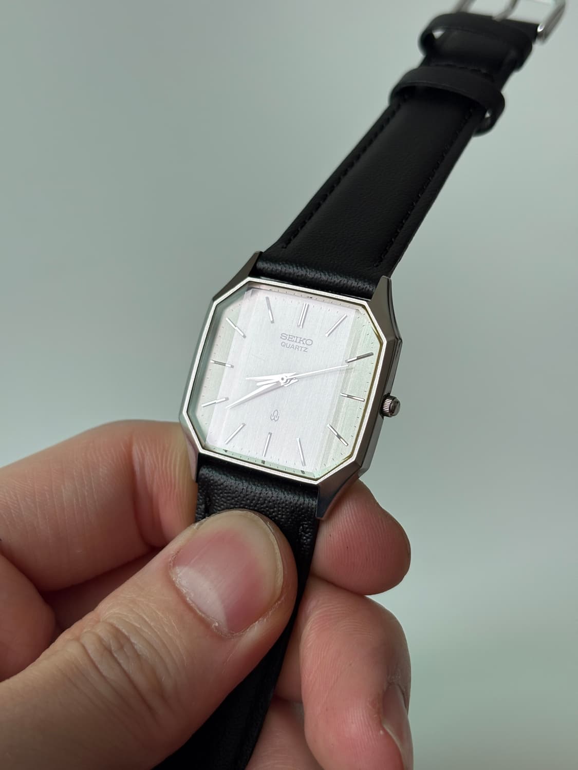 세이코 1980s Chariot Silver Tank Quartz 상품이미지7