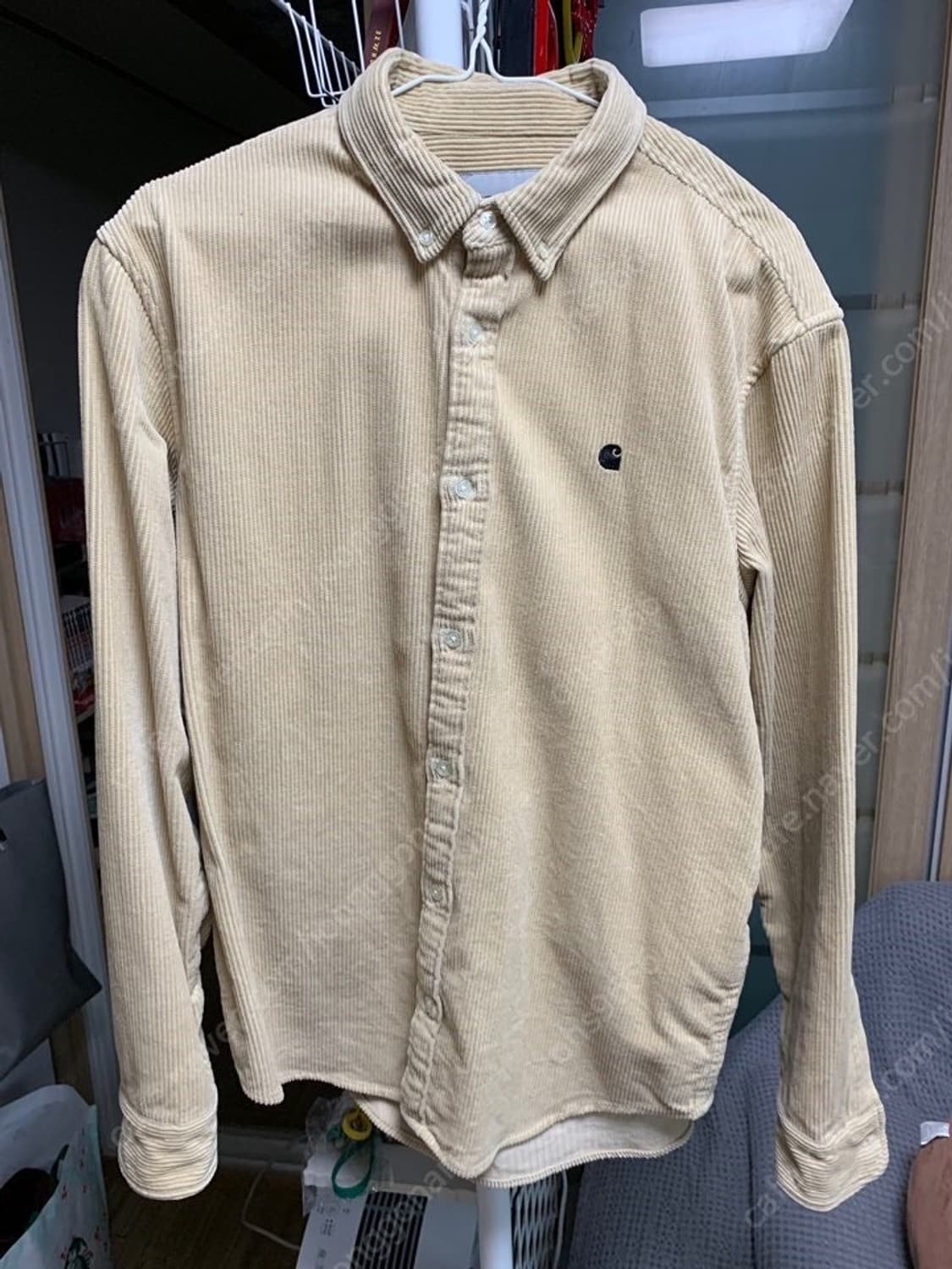 칼하트 wip 메디슨 코듀로이 셔츠 L사이즈 판매합니다 상품이미지4