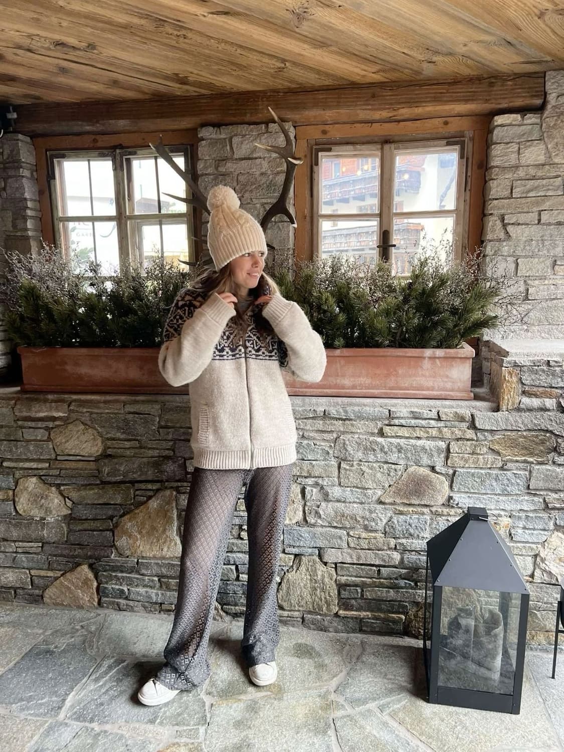 빈티지니트_ Skjaeveland(스예벨란드)메이드인 노르웨이 집업가디건 상품이미지7