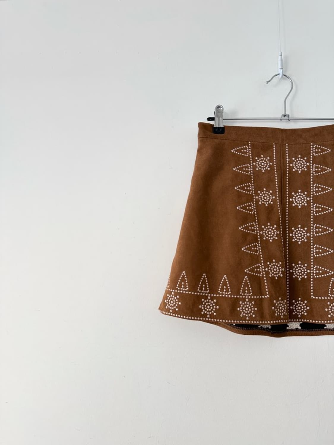 Ancient suede western skirt  상품이미지2