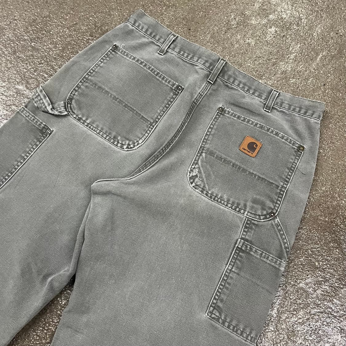 칼하트 모스 그린 더블니 팬츠 (33“) 상품이미지5
