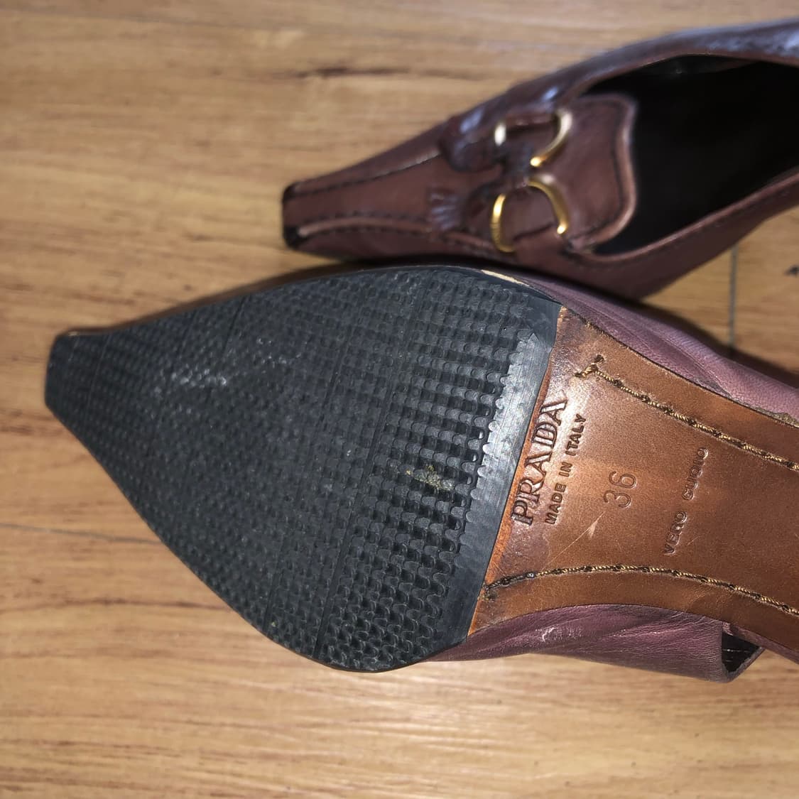 프라다 펌프스 샌들 힐 🎠  상품이미지7