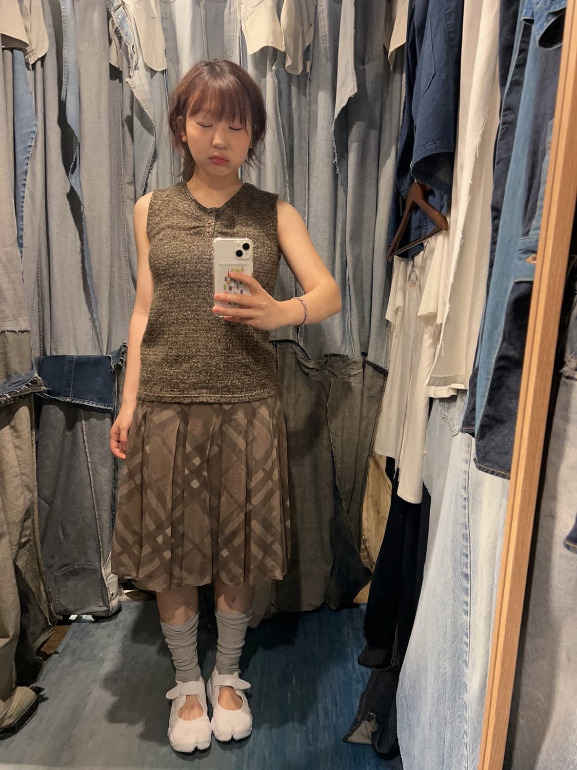 44 ) Japanese Vintage Mohair Tank 상품이미지2