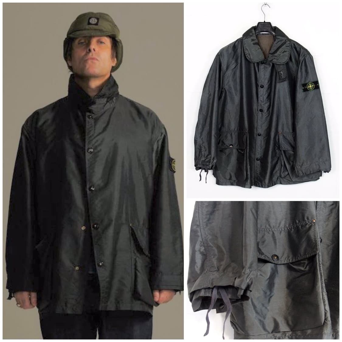 [XL] 95AW 스톤아일랜드 포뮬러 스틸 자켓 리암갤러거 착용 상품이미지3
