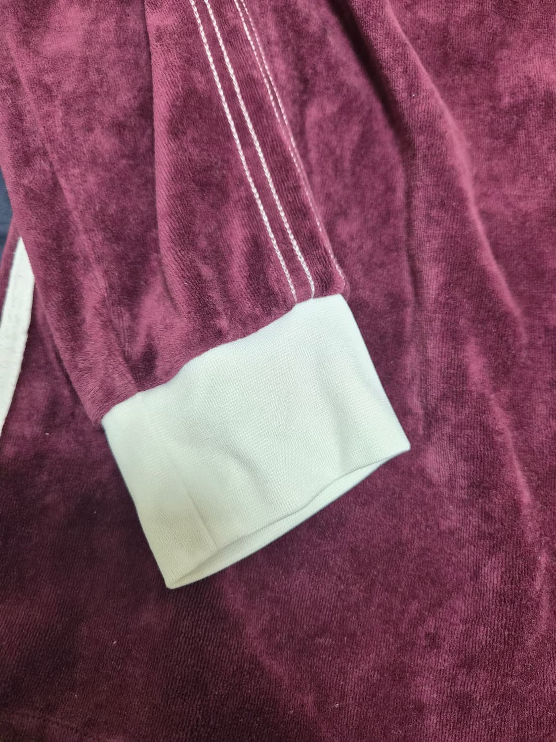 아디다스 알렉산더왕 벨루어 긴팔 폴로 M사이즈 상품이미지8