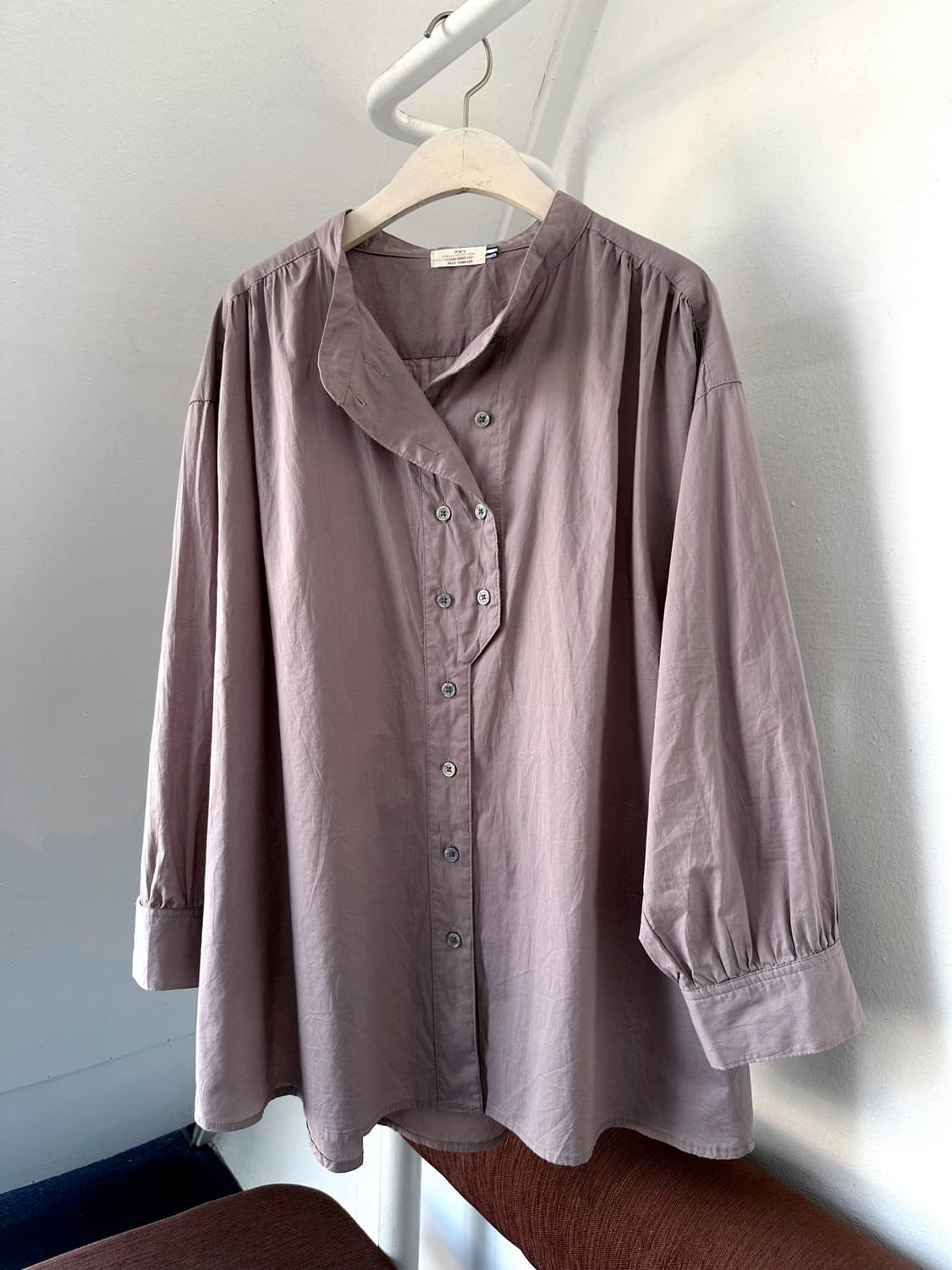 High gauge natural cotton shirt 상품이미지1