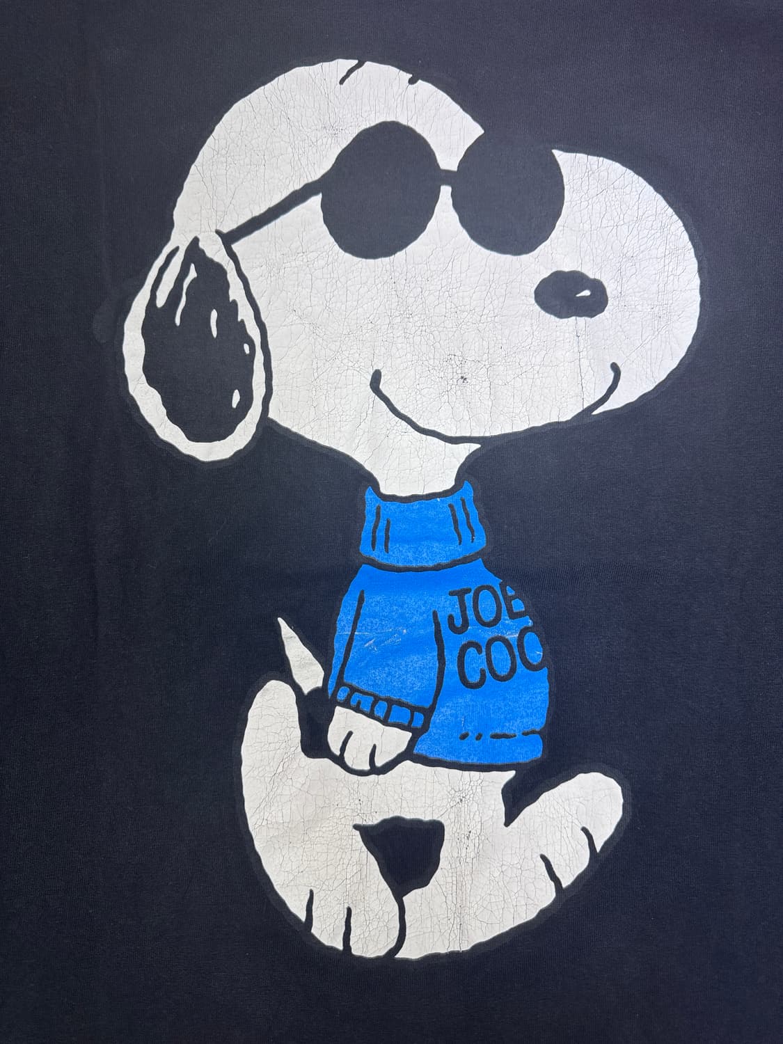 빈티지 90s 피너츠 스누피 우드스탁 그래픽 티셔츠 M 상품이미지7