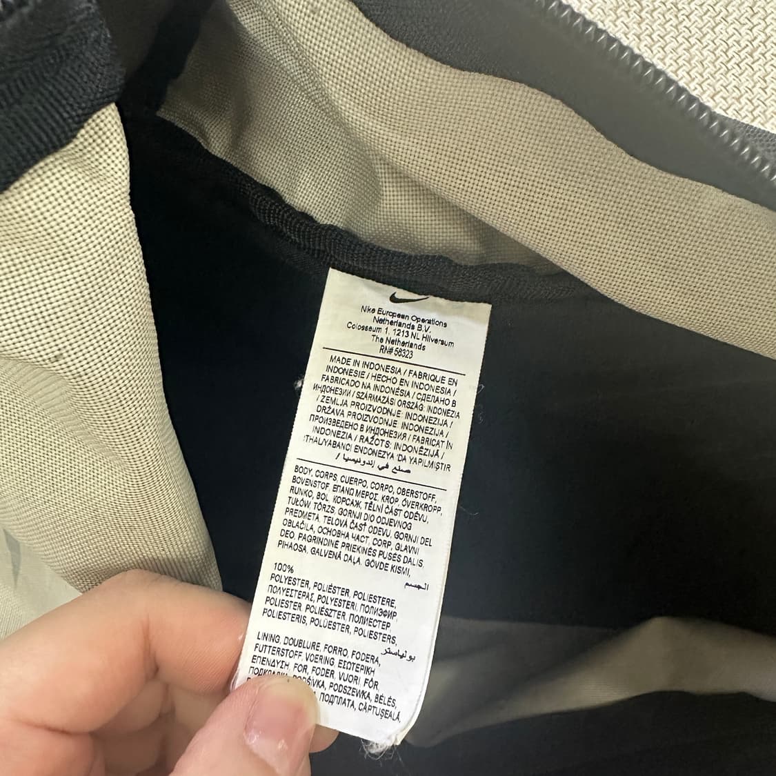 실측확인 나이키 헤리티지 스우시 백팩 0406D 상품이미지5