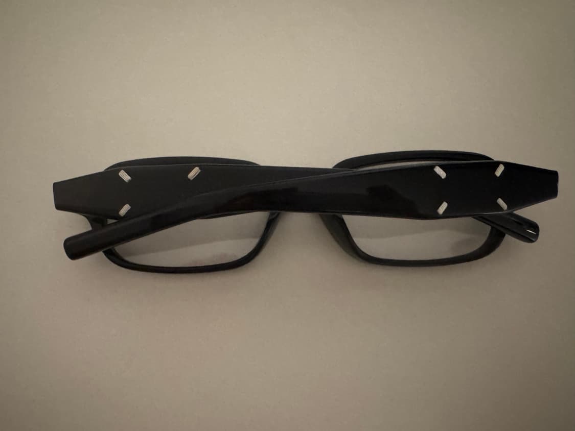 젠틀몬스터 메종 마르지엘라 MM210 블랙 클리어 젠몬 안경 상품이미지4