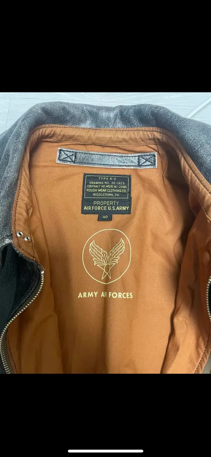 아카펠라클로딩 A-2 Lot.411 40 사이즈 상품이미지3