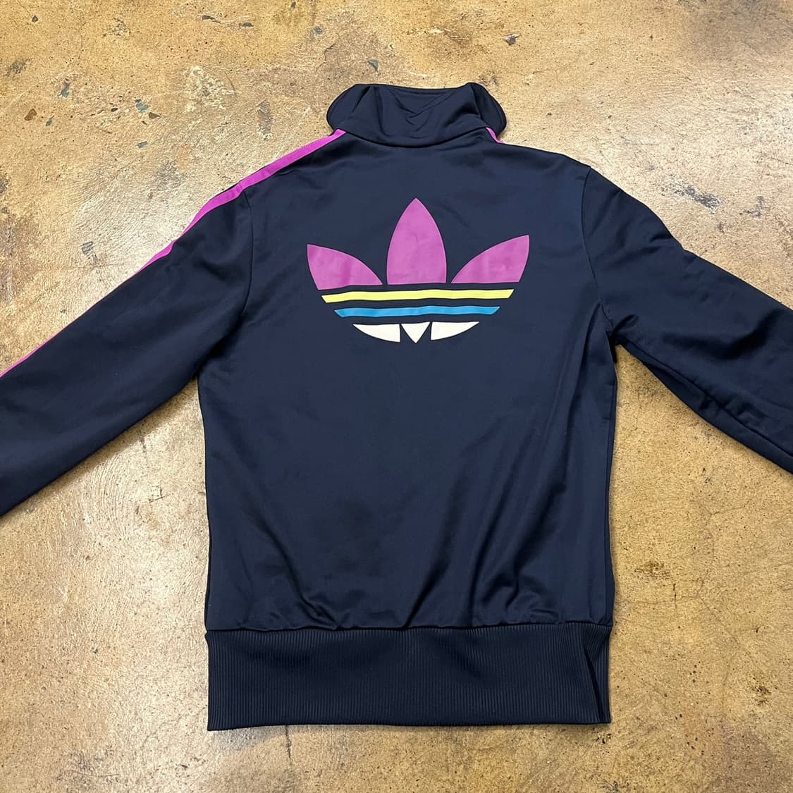 [정품/85] 아디다스 블랙 트랙탑 3선 져지 b10 상품이미지4