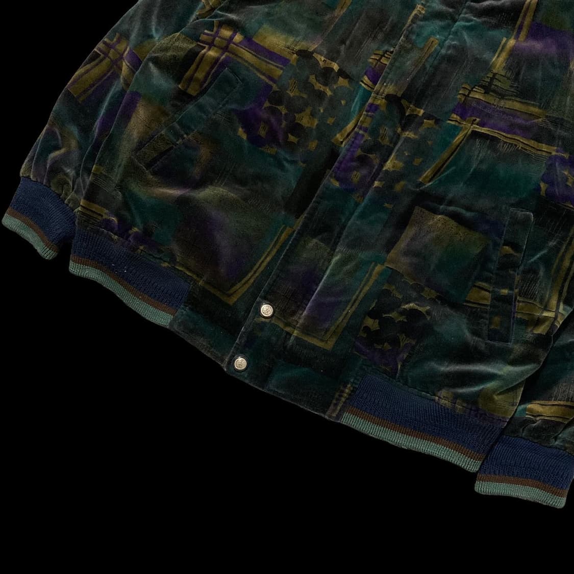 BALENCIAGA 발렌시아가 90's 벨벳 블루종 자 상품이미지4
